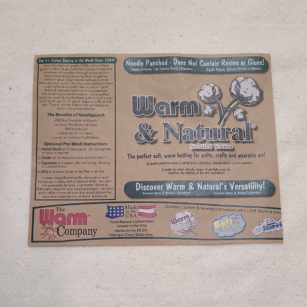 Warm Company Warm & Natural Craft Batting